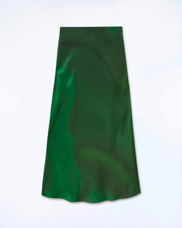 Women Shirts TShirts and Tops From Future Vicky Midi Skirt Utopic Green