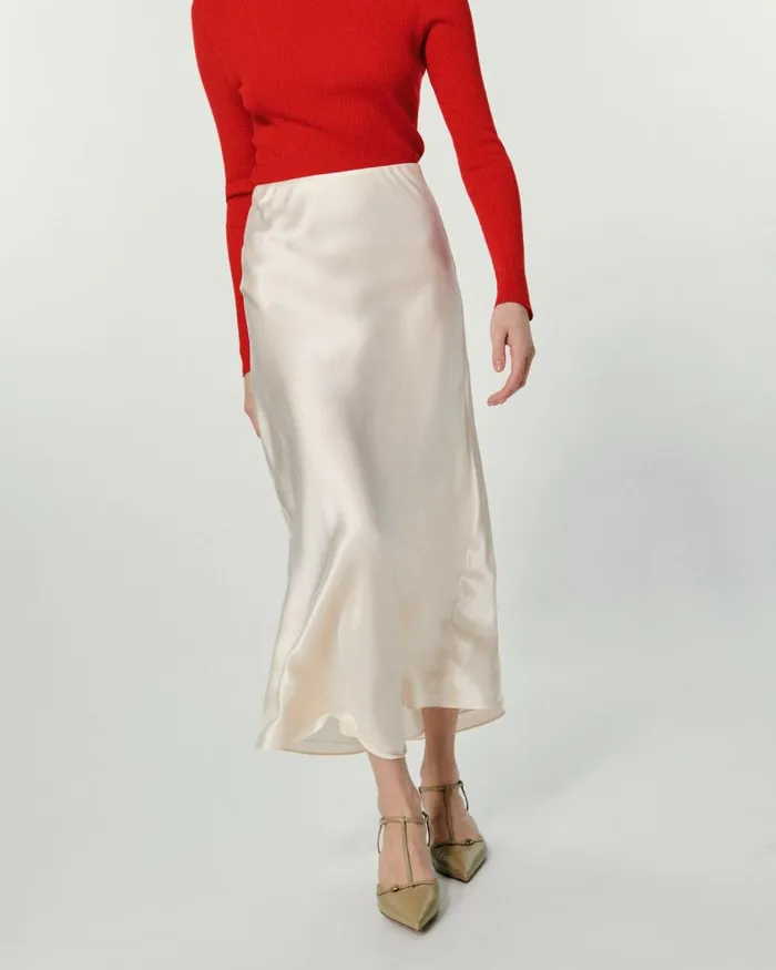 Women Shirts TShirts and Tops From Future Vicky Midi Skirt Utopic Green