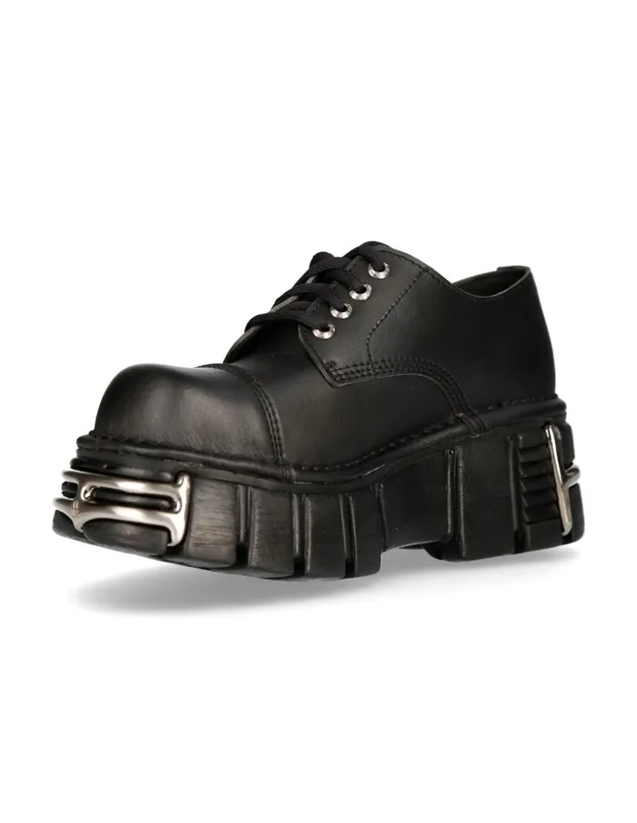 Women Shoe Metallic MNewmili03V1 New Rock Military Women Shoe Metallic MNewmili03V1 New Rock Military