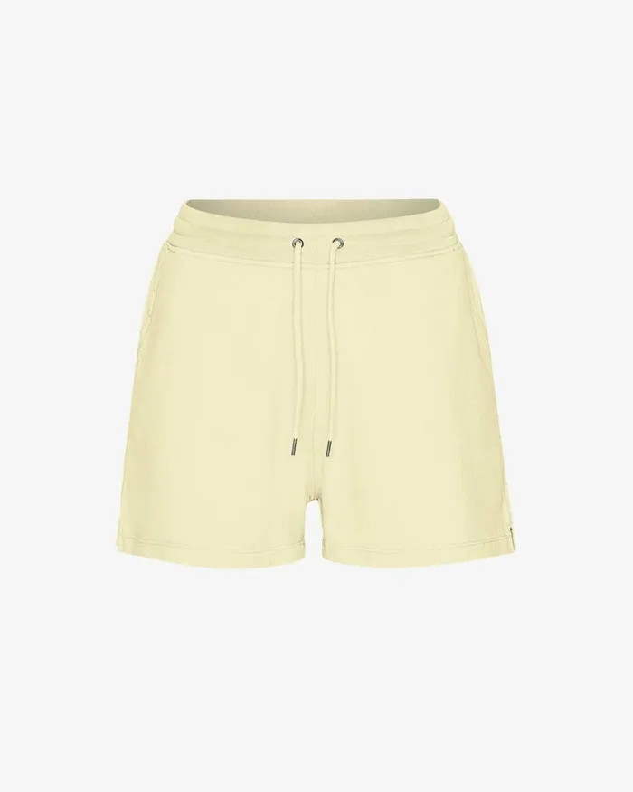 Women Shorts Colorful Standard Women Organic Sweatshorts Soft Yellow