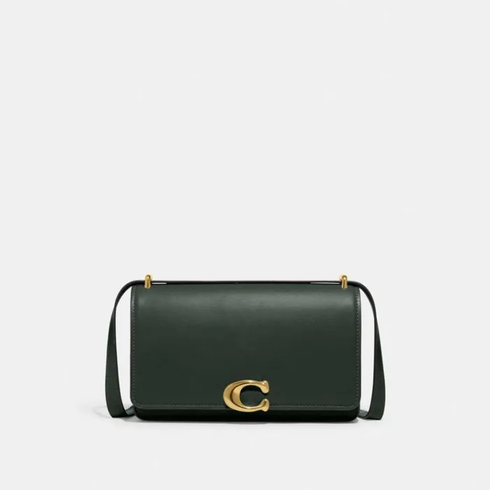 Women Shoulder Bags and Hobos Coach Bandit Shoulder Bag Brassamazon Green