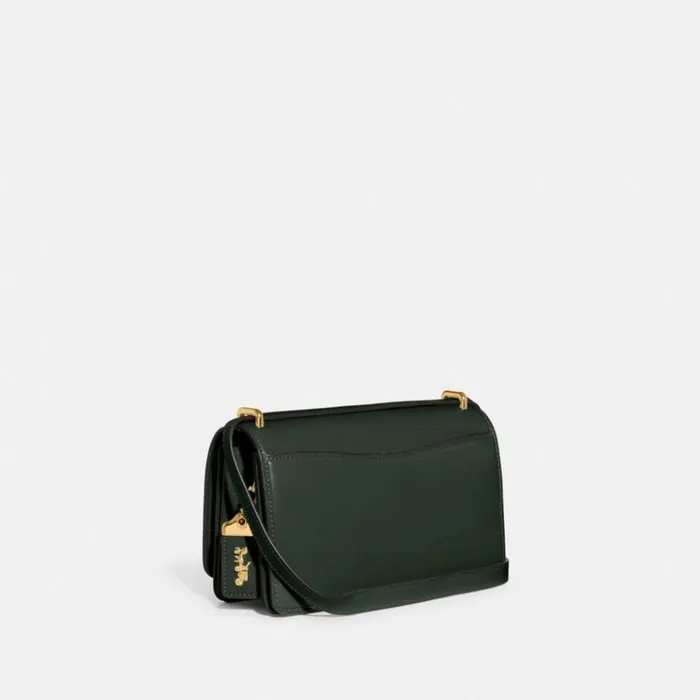 Women Shoulder Bags and Hobos Coach Bandit Shoulder Bag Brassamazon Green