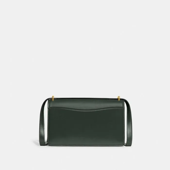 Women Shoulder Bags and Hobos Coach Bandit Shoulder Bag Brassamazon Green