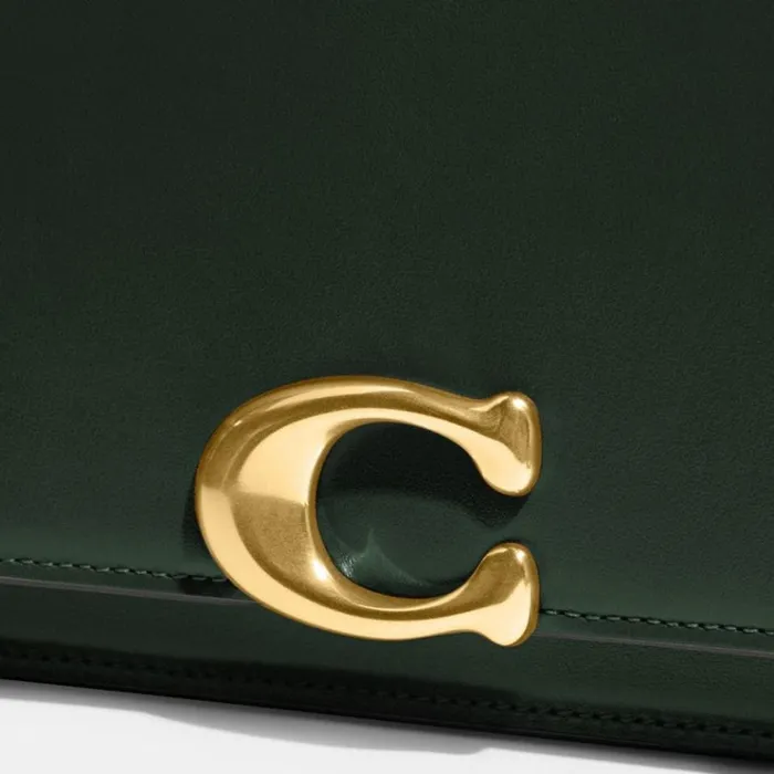 Women Shoulder Bags and Hobos Coach Bandit Shoulder Bag Brassamazon Green