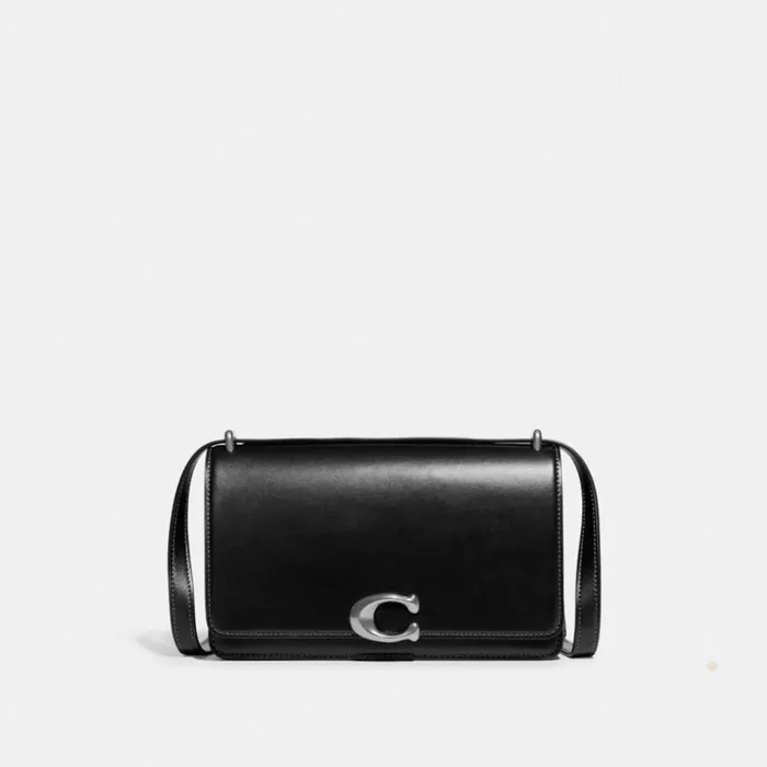 Women Shoulder Bags and Hobos Coach Bandit Shoulder Bag Silverblack