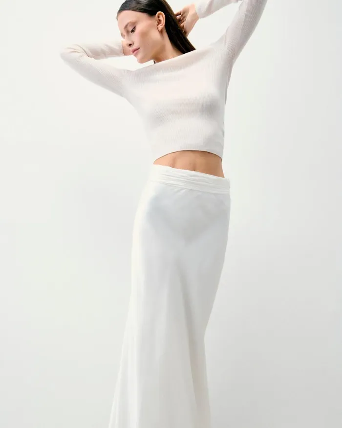 Women Skirts From Future Lea Long Skirt White