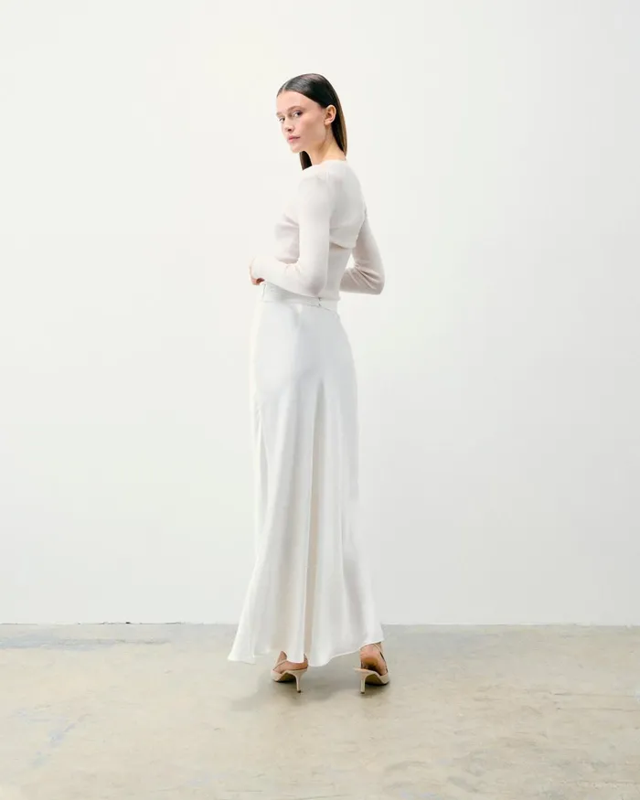 Women Skirts From Future Lea Long Skirt White