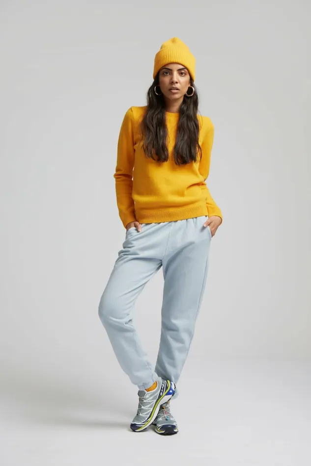 Women Sweatpants Colorful Standard Organic Sweatpants Neptune Blue