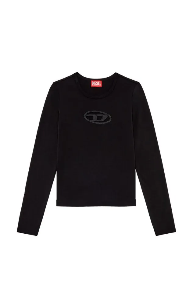 Women TAngieLs Black Diesel Tshirts And Tops Women TAngieLs Black Diesel Tshirts And Tops