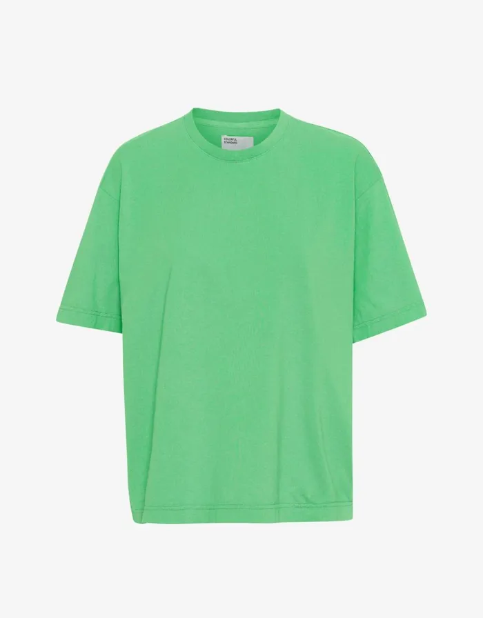 Women TShirts Colorful Standard Oversized Organic TShirt Spring Green