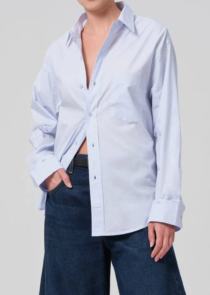 Women Tops Citizens Of Humanity Kayla Shirt In Santa Cruz