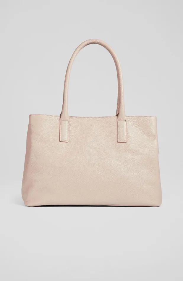 Women Tote Bags LKBennett Lillian Taupe Grainy Leather Tote Bag Women Tote Bags LKBennett Lillian Taupe Grainy Leather Tote Bag