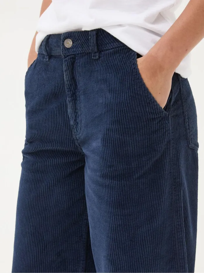 Women Trousers and Leggings Fat Face Kendall Blue Cord Trousers