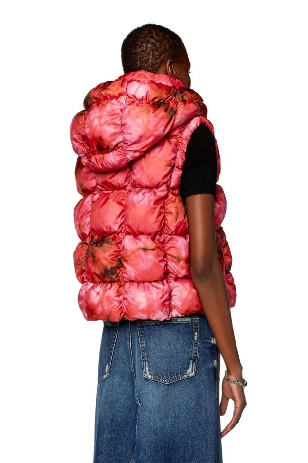 Women WRallaSl Hot Pink Diesel Outerwear And Jackets Women WRallaSl Hot Pink Diesel Outerwear And Jackets