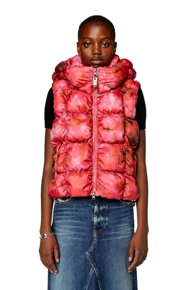 Women WRallaSl Hot Pink Diesel Outerwear And Jackets Women WRallaSl Hot Pink Diesel Outerwear And Jackets