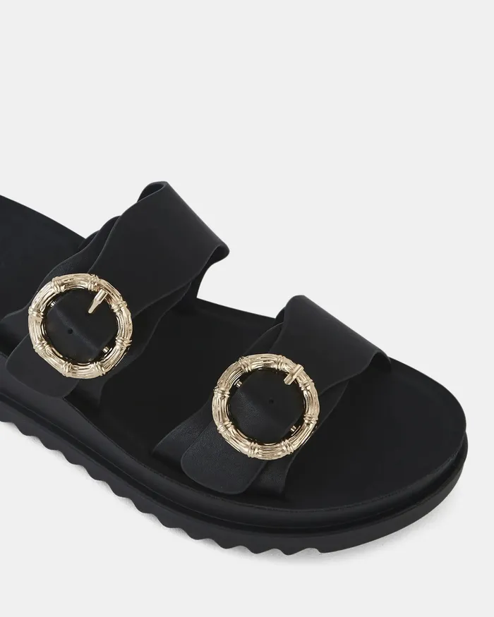 Women Wedges NOVO Shoes BODIE BLACK