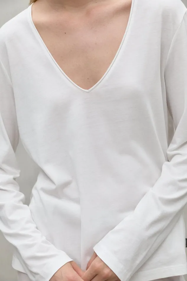 Women White Bea TShirt Ecoalf TShirts