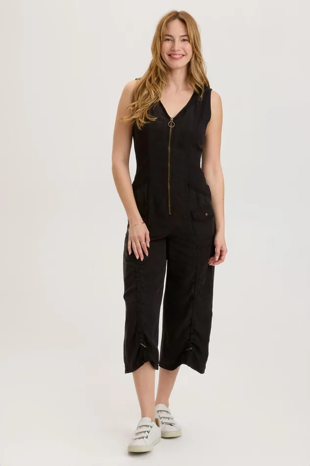 XCVI Hewitt Hooded Jumpsuit Women Jumpsuits