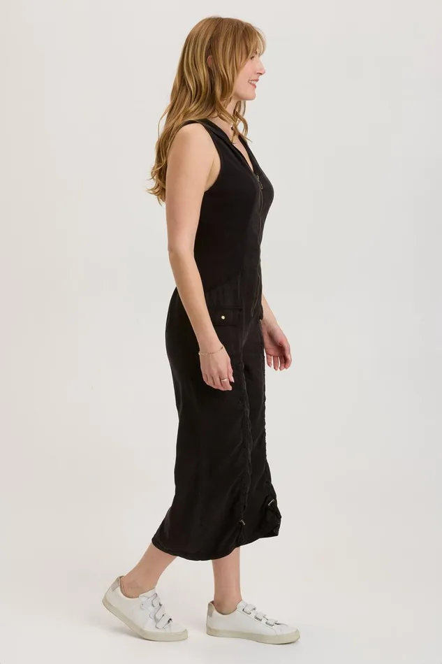 XCVI Hewitt Hooded Jumpsuit Women Jumpsuits