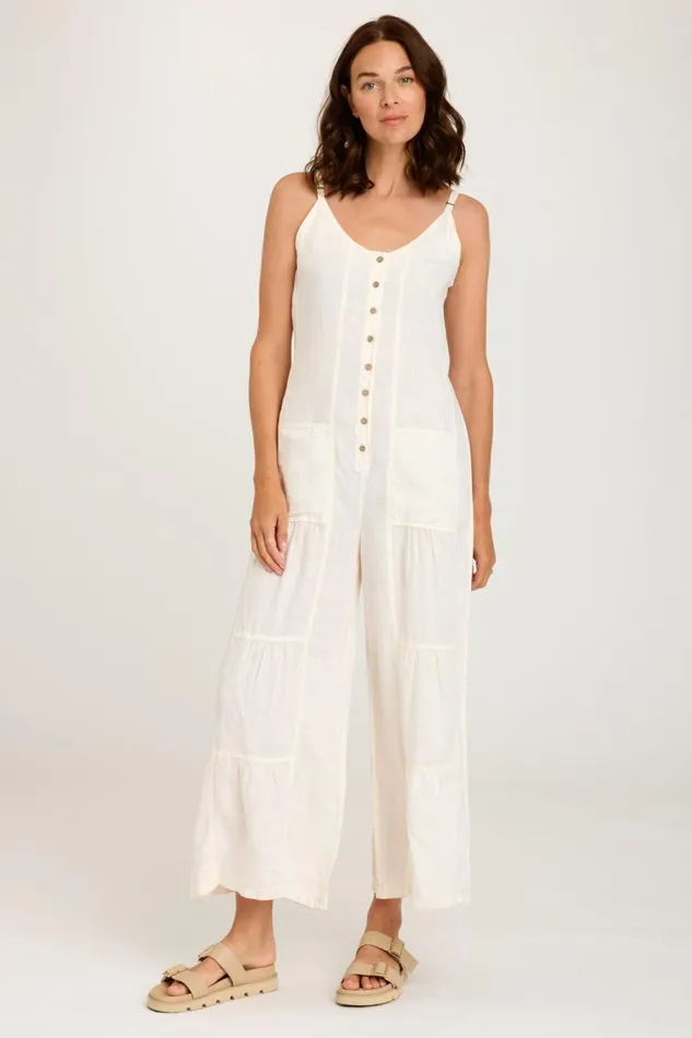 XCVI Macauley Crop Jumpsuit Women Jumpsuits
