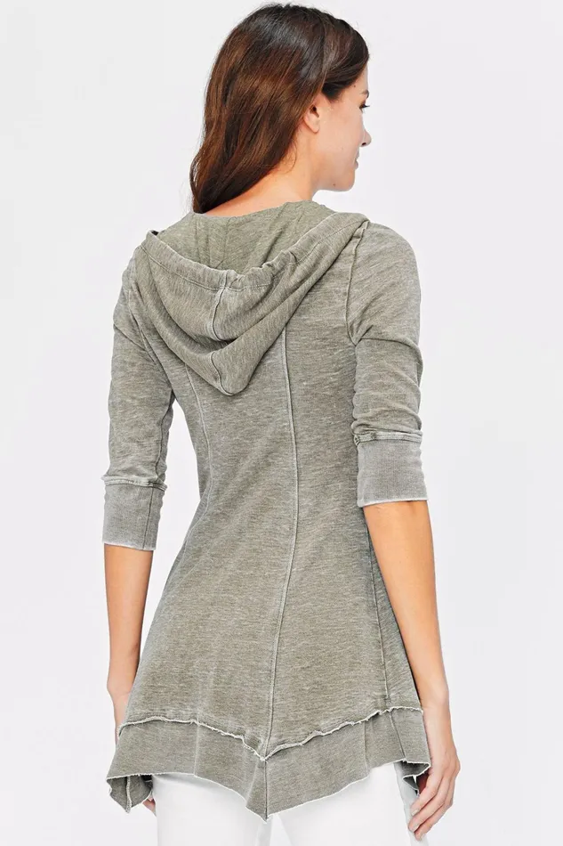 XCVI Mercantile Burnout Jacket Women Jackets