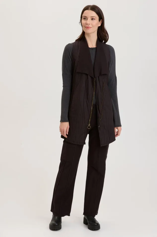 XCVI Oldrich Quilted Vest Women Vests