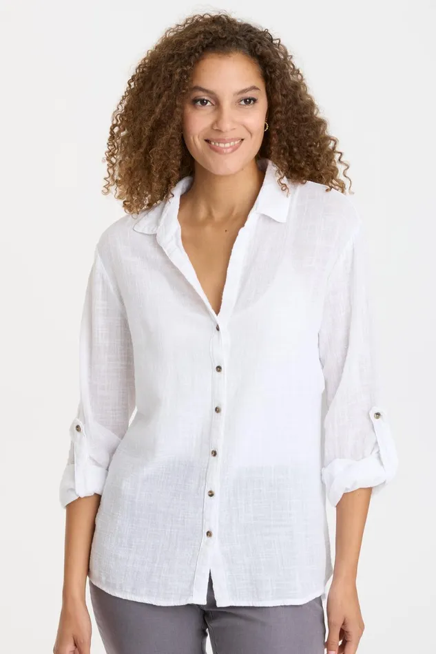 XCVI Porter Blouse Women ShirtsBlouses