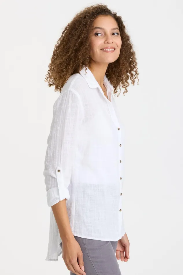 XCVI Porter Blouse Women ShirtsBlouses