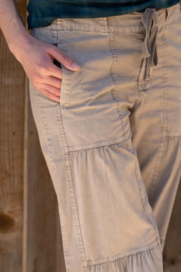 XCVI Terraced Wide Leg Pant Women Pants