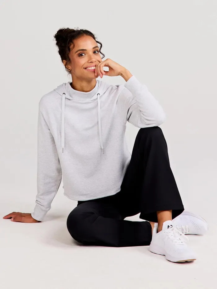 Yoga Studio Women Tasc Performance Clubhouse French Terry Hoodie
