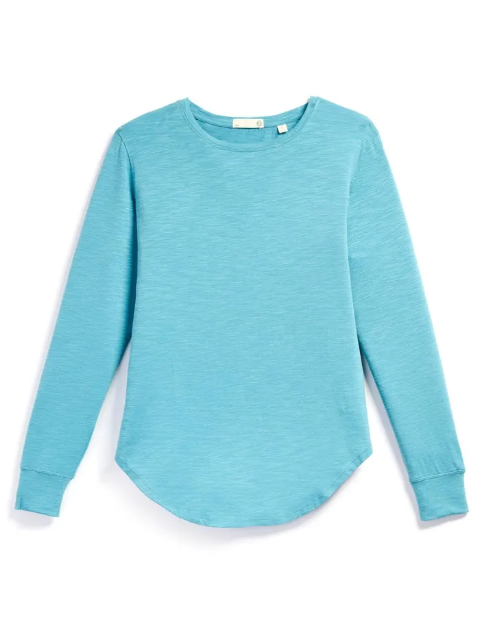 Yoga Studio Women Tasc Performance Longline Long Sleeve Shirts