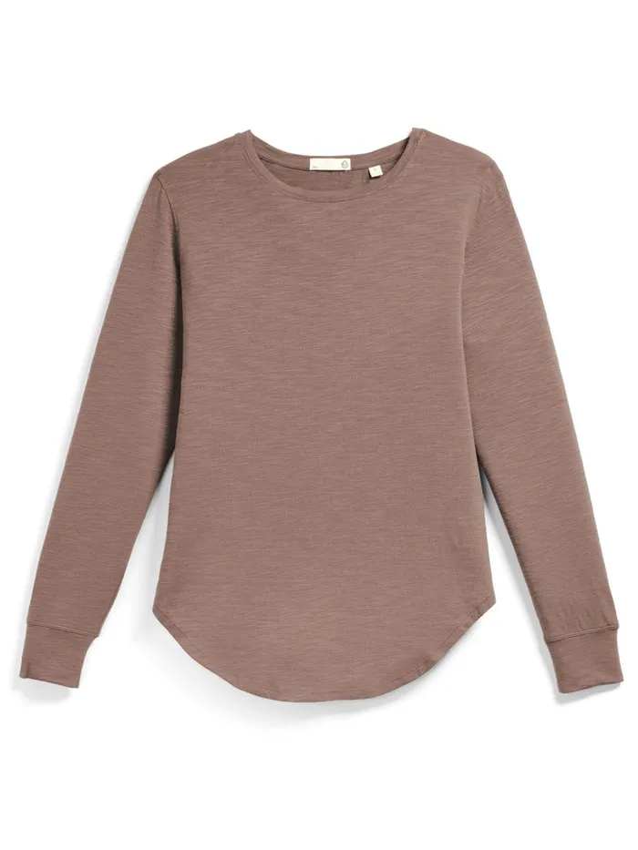 Yoga Studio Women Tasc Performance Longline Long Sleeve Shirts