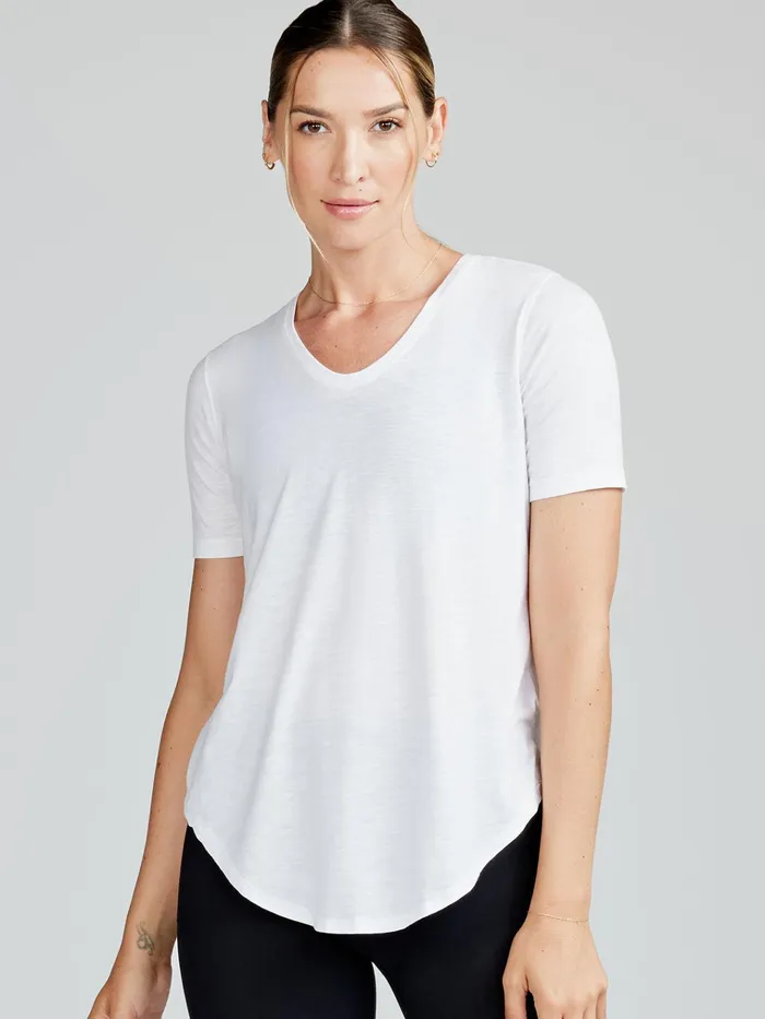 Yoga Studio Women Tasc Performance Longline TShirt