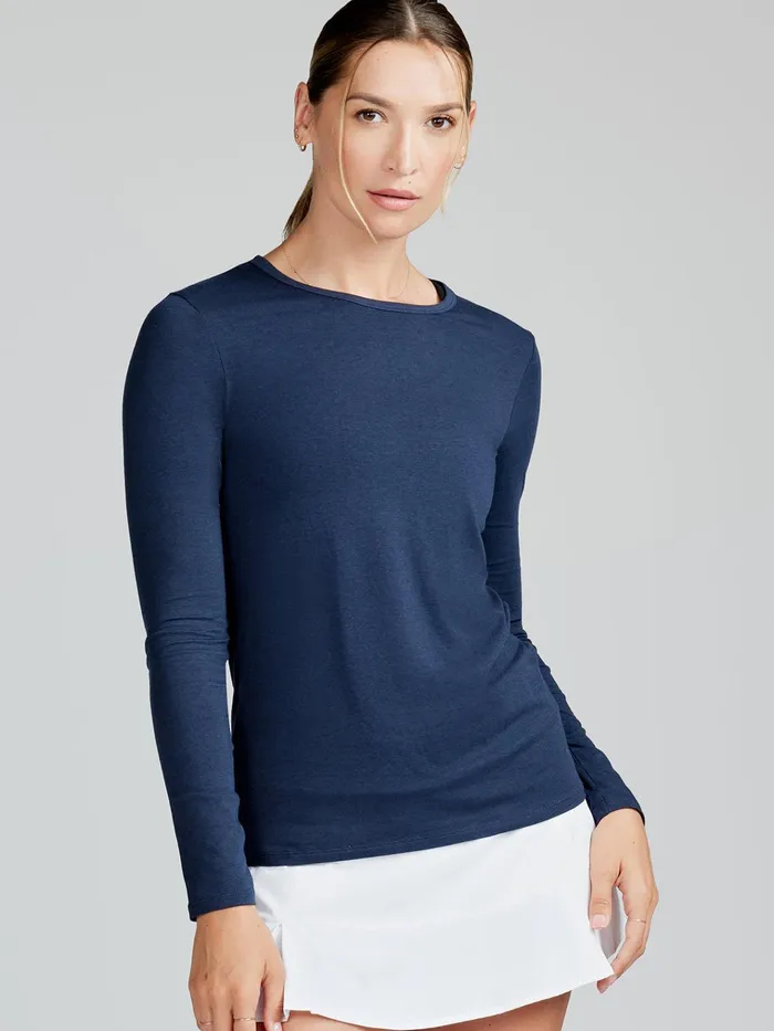 Yoga Studio Women Tasc Performance NOLA Long Sleeve TShirt