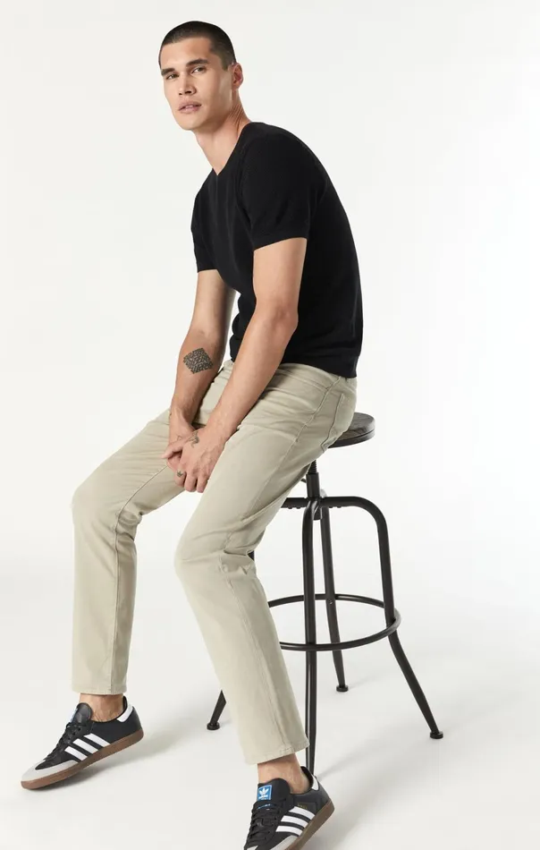 Zach Straight Leg In Aluminum Twill Men Mavi Jeans Pants Zach Straight Leg In Aluminum Twill Men Mavi Jeans Pants
