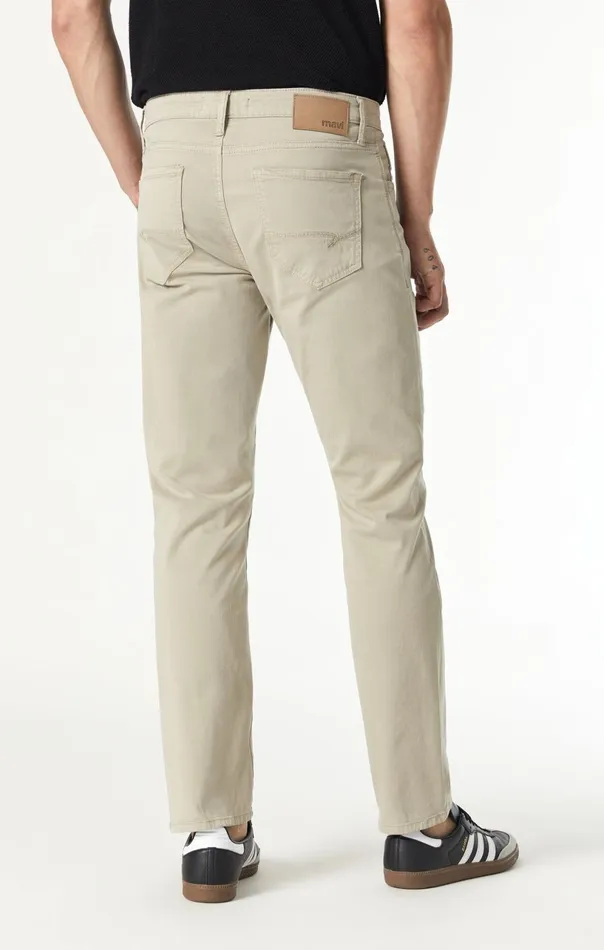 Zach Straight Leg In Aluminum Twill Men Mavi Jeans Pants Zach Straight Leg In Aluminum Twill Men Mavi Jeans Pants