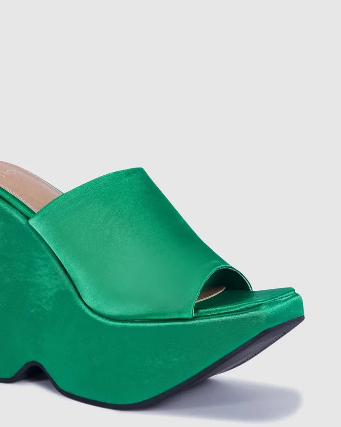 ZOOT GREEN Women Wedges NOVO Shoes